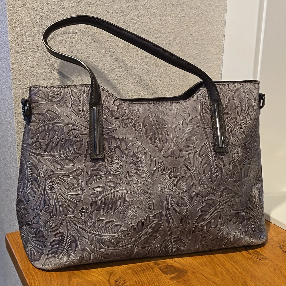 Borse in Pelle Embossed Genuine Leather bag‎